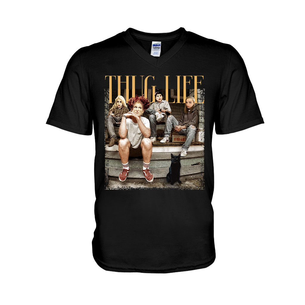 Thug Life Bad Witches - Personalized Three Witches T-shirt And Hoodie