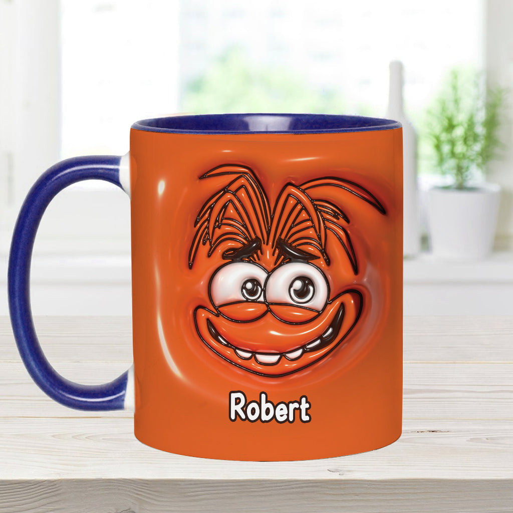 It's Okay To Feel All The Feels - Personalized Accent Mug