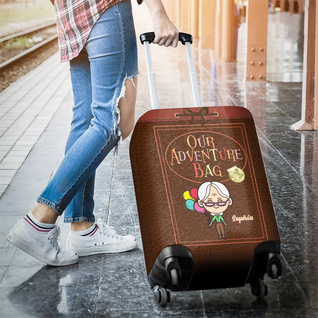 Our Adventure Bag - Personalized Mouse Luggage Cover