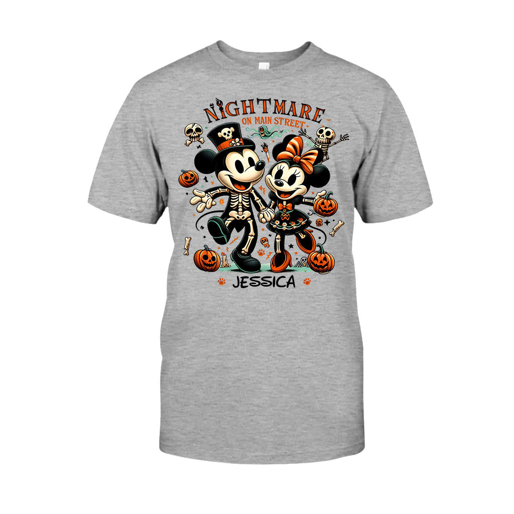 Nightmare On Main Street - Personalized Mouse T-shirt And Hoodie