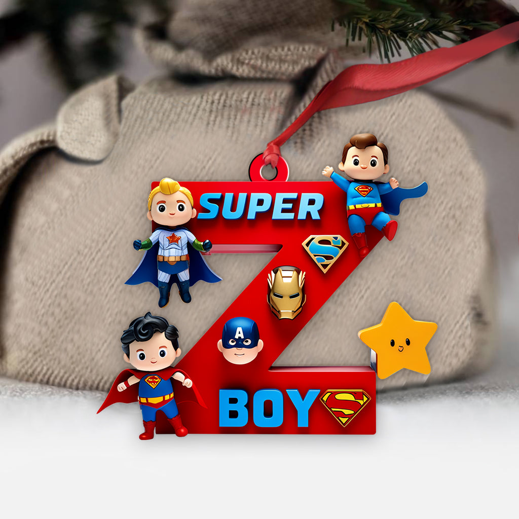 Super Kids - Personalized Kid Ornament