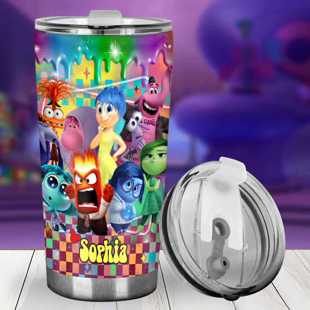 Today I Feel - Personalized Mouse Tumbler