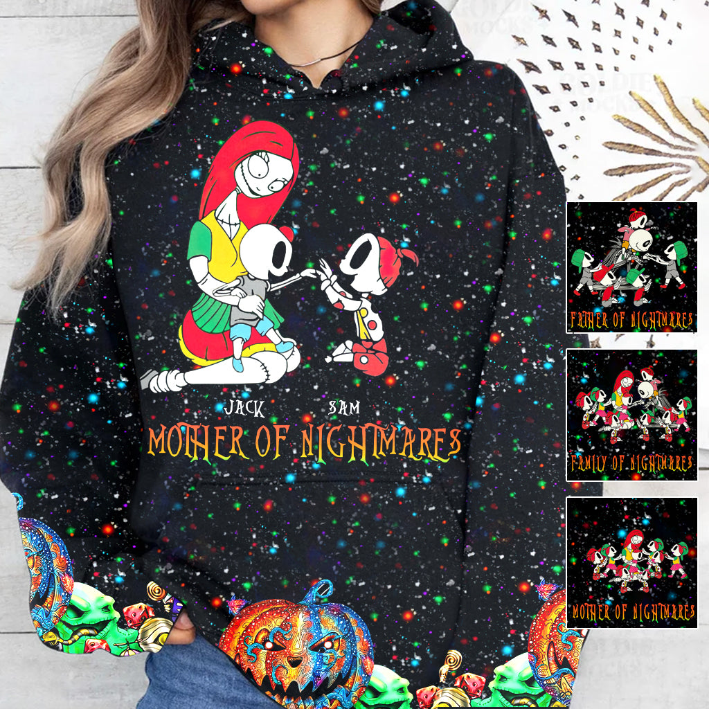 Mother Father Family Of Nightmares - Personalized Nightmare All Over Shirt