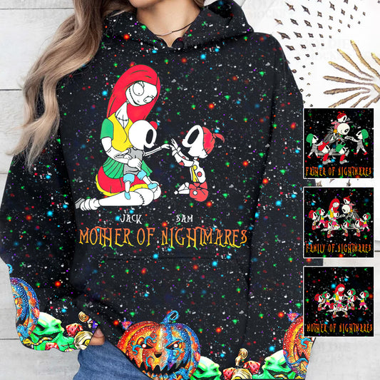 Mother Father Family Of Nightmares - Personalized Nightmare All Over Shirt