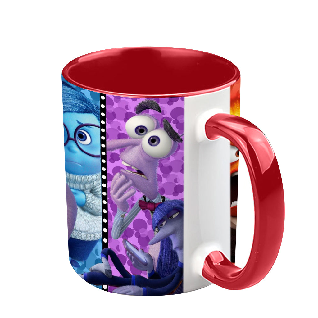 It's Ok To Feel All The Feels - Personalized Mouse Accent Mug