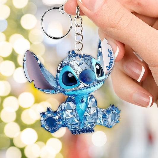 Ohana Means Family - Personalized Ohana Keychain
