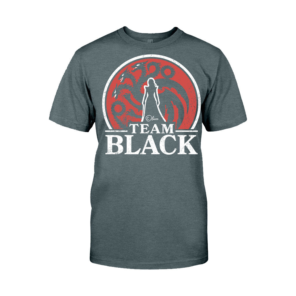 Team Black Vs Team Green - Personalized Thrones Game T-shirt And Hoodie