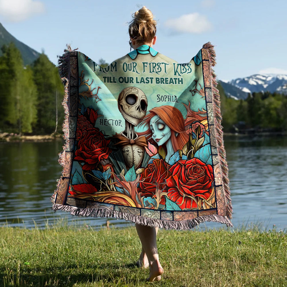 I See Your Scars - Personalized Nightmare Woven Blanket