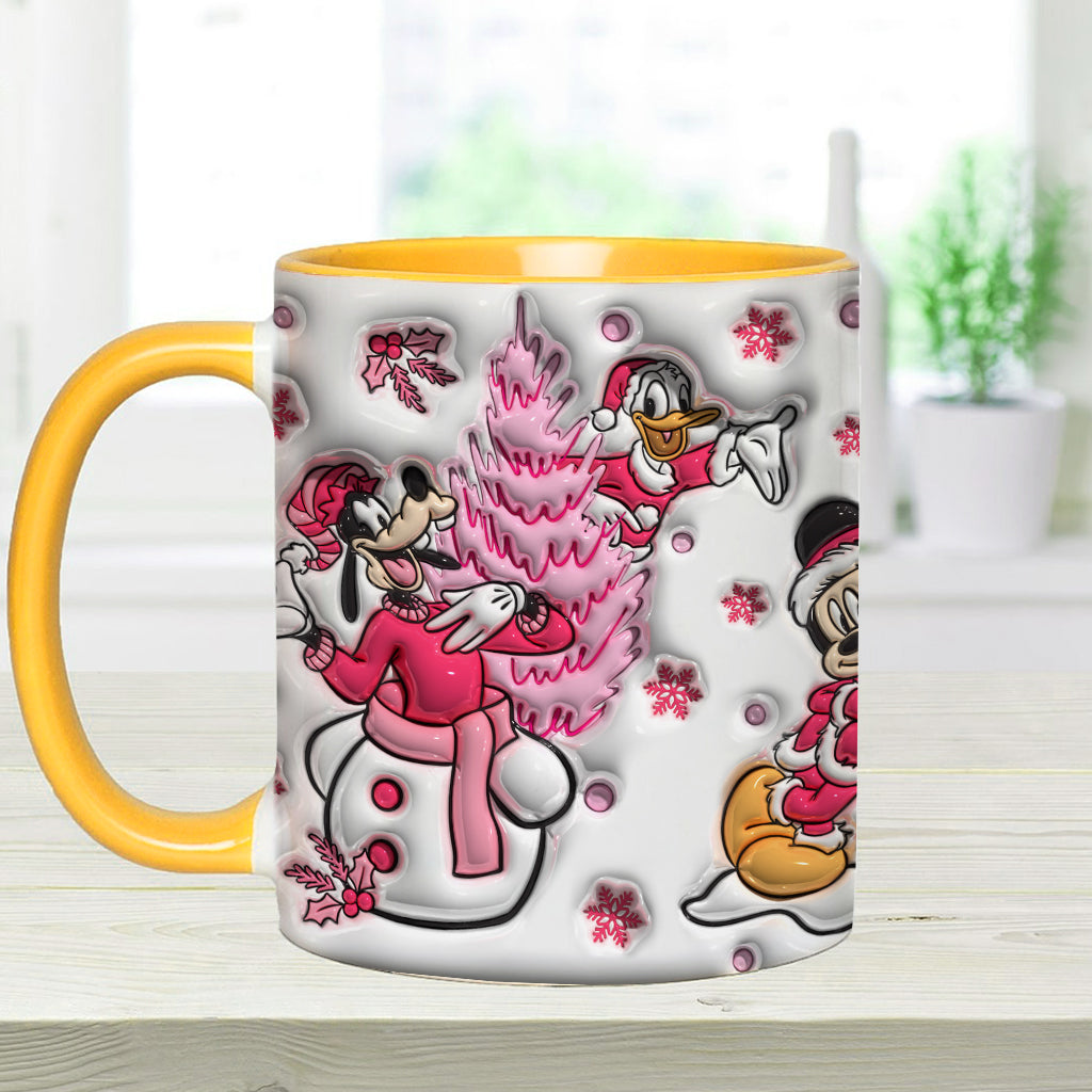 Let It Snow - Personalized Mouse Accent Mug