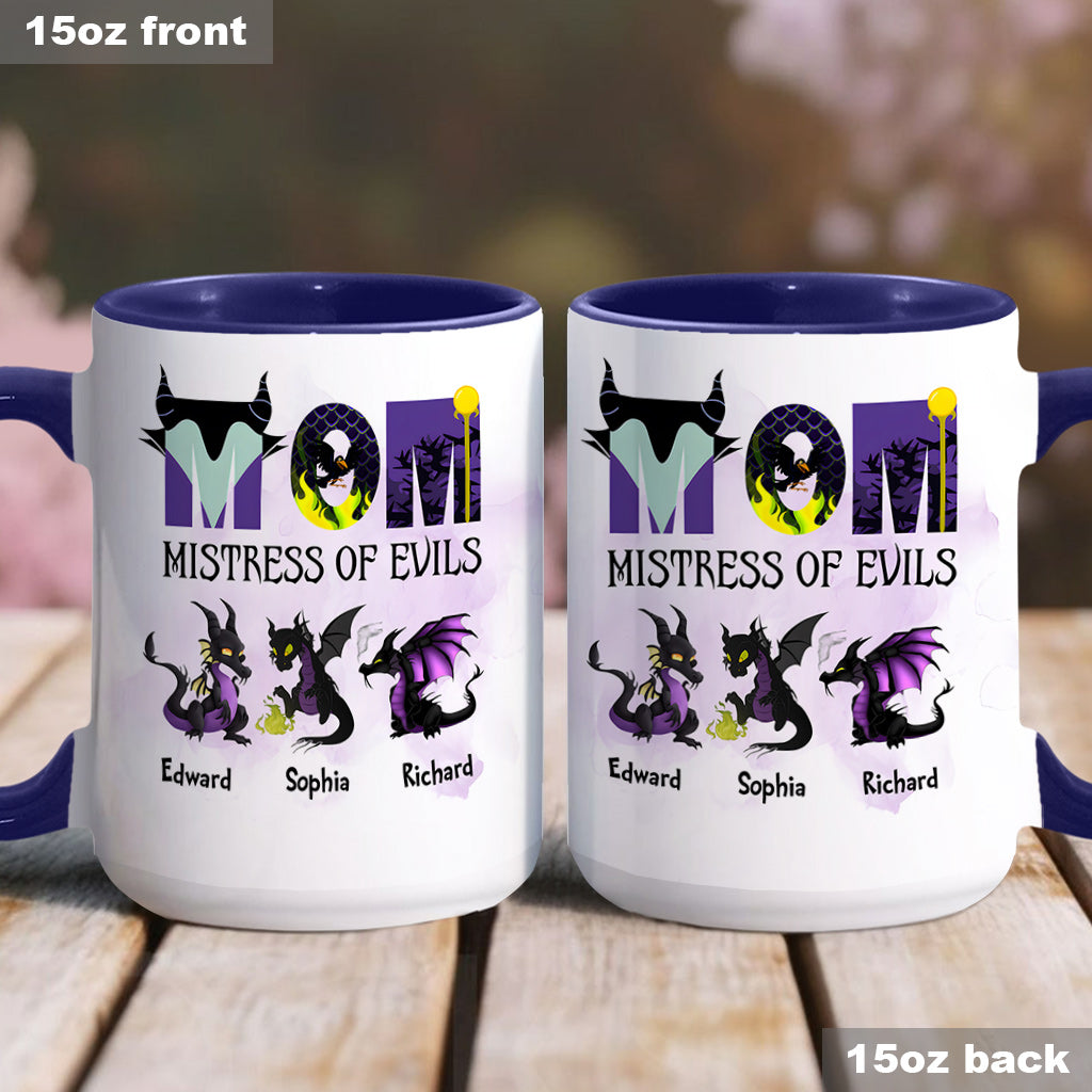 Mistress Of Evils - Personalized Mouse Accent Mug
