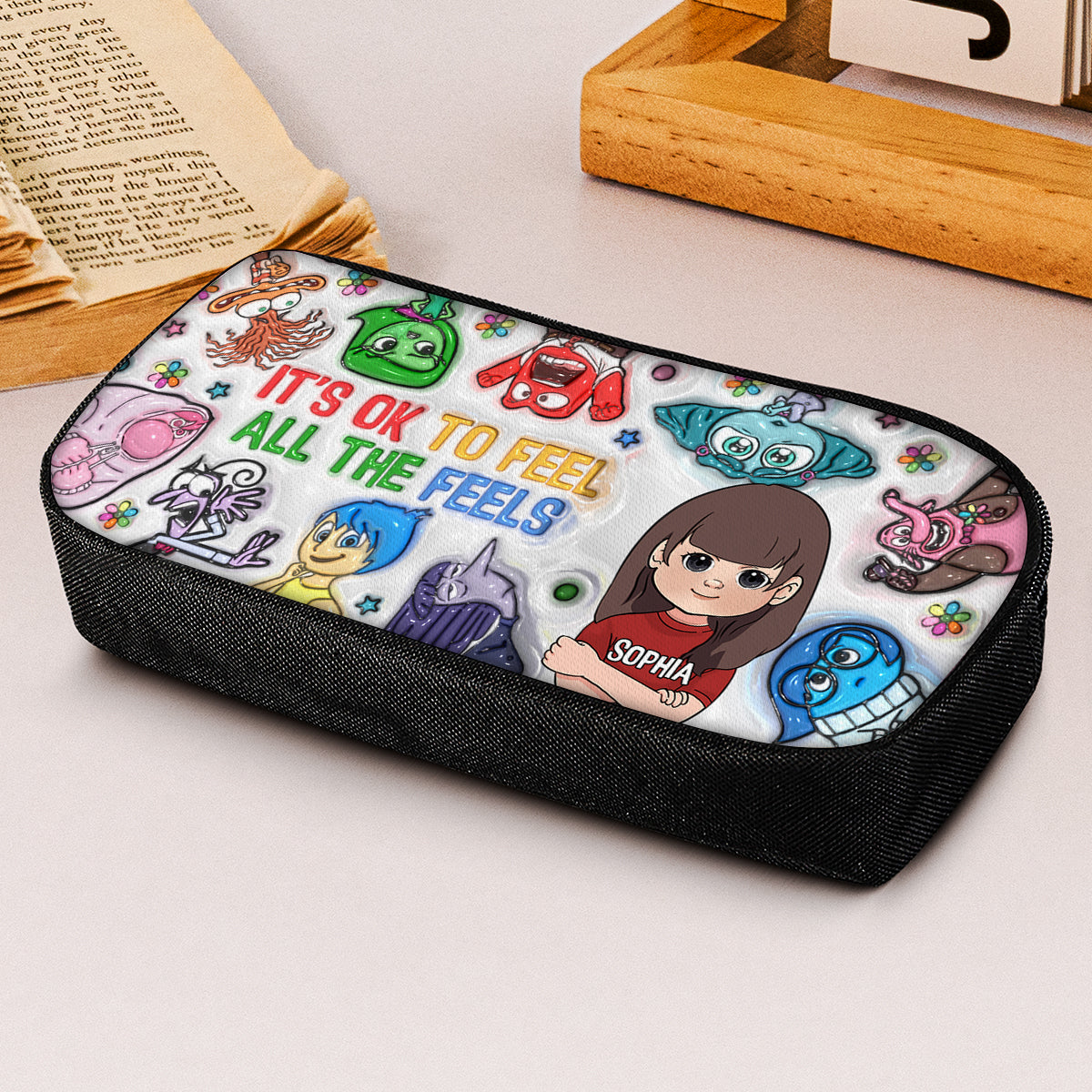 Whatever You Feel - Personalized Kid Pencil Case
