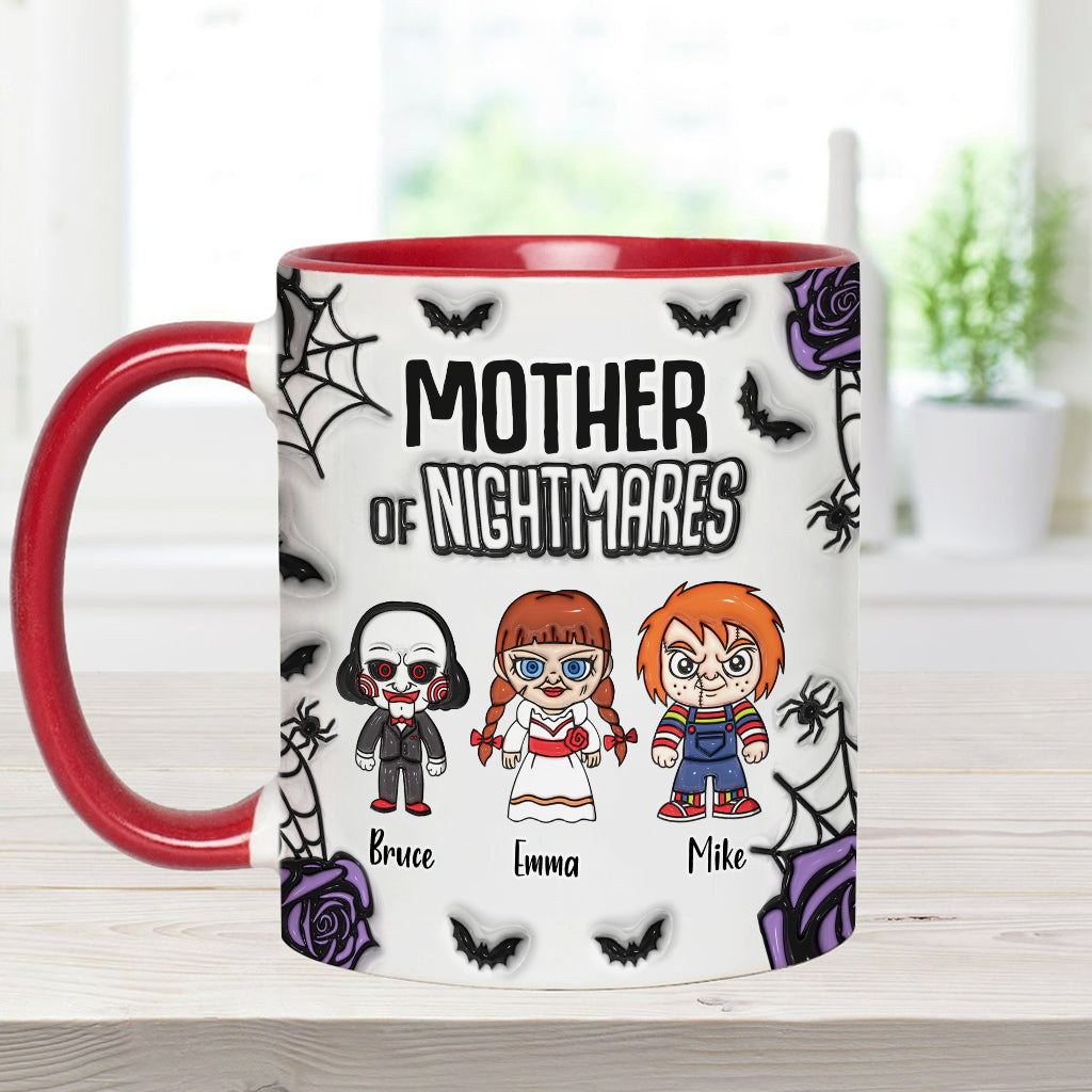 Mother Of Nightmares - Personalized Mother Accent Mug