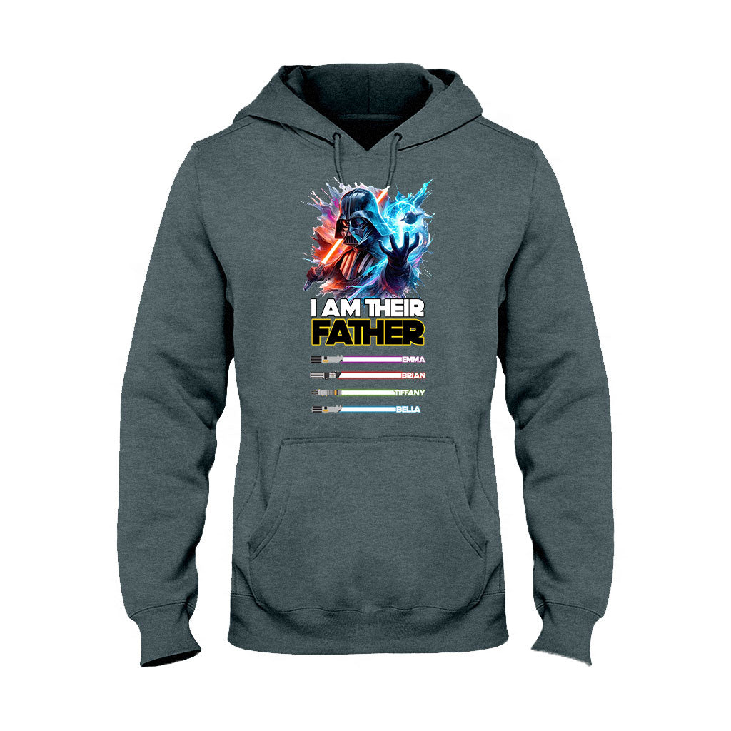 I Am Their Father - Personalized The Force T-shirt And Hoodie