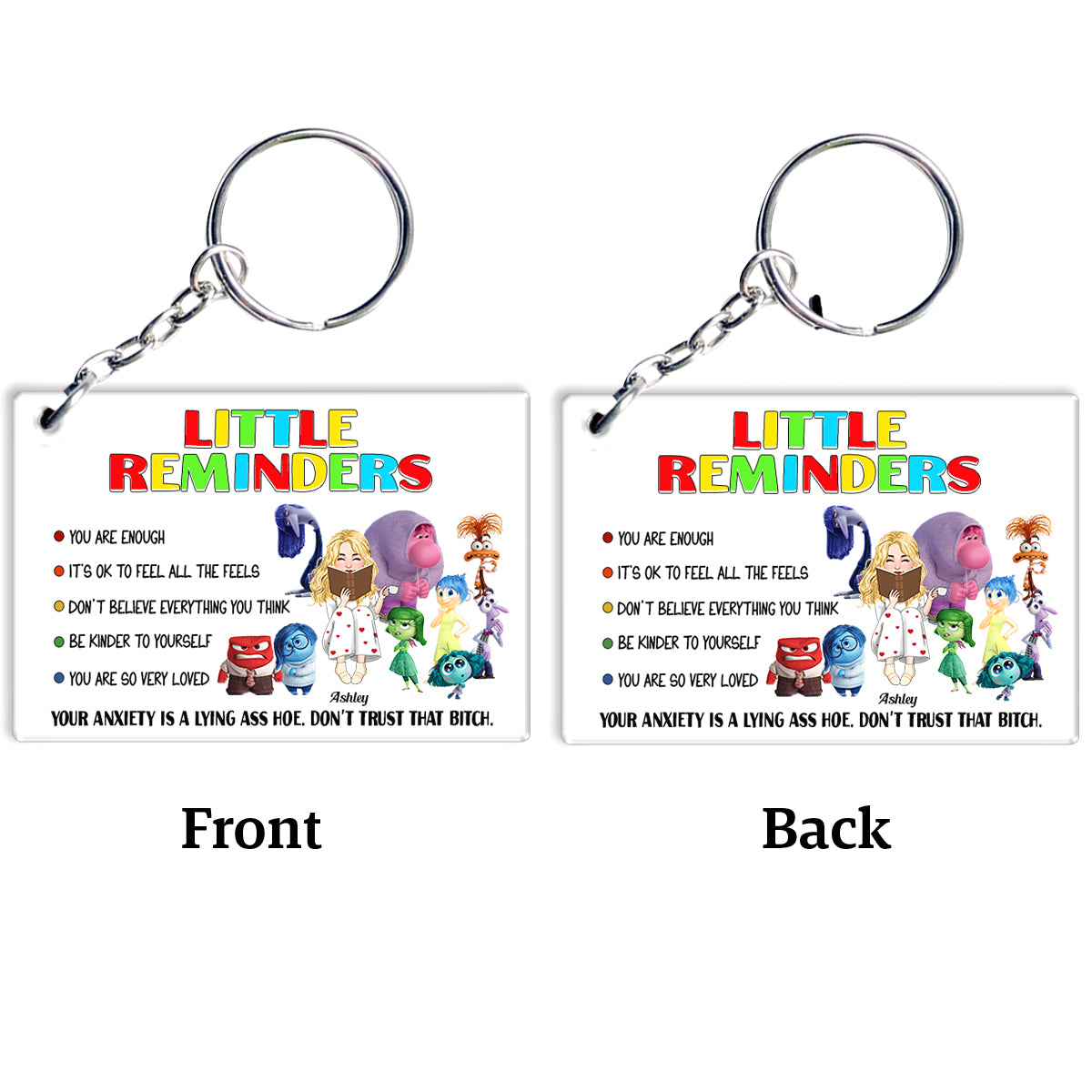 Little Reminders - Personalized Keychain