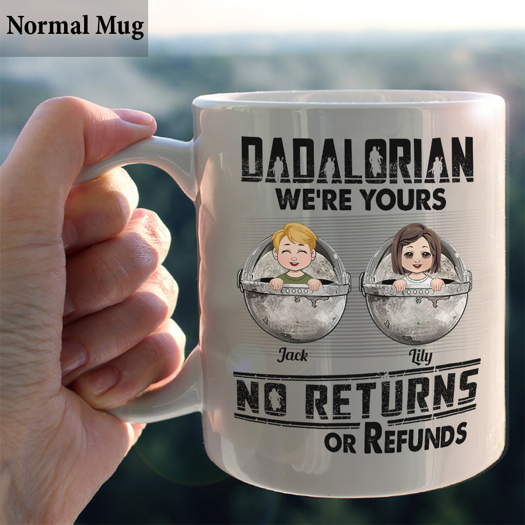 No Returns Or Refunds - Personalized The Force Mug