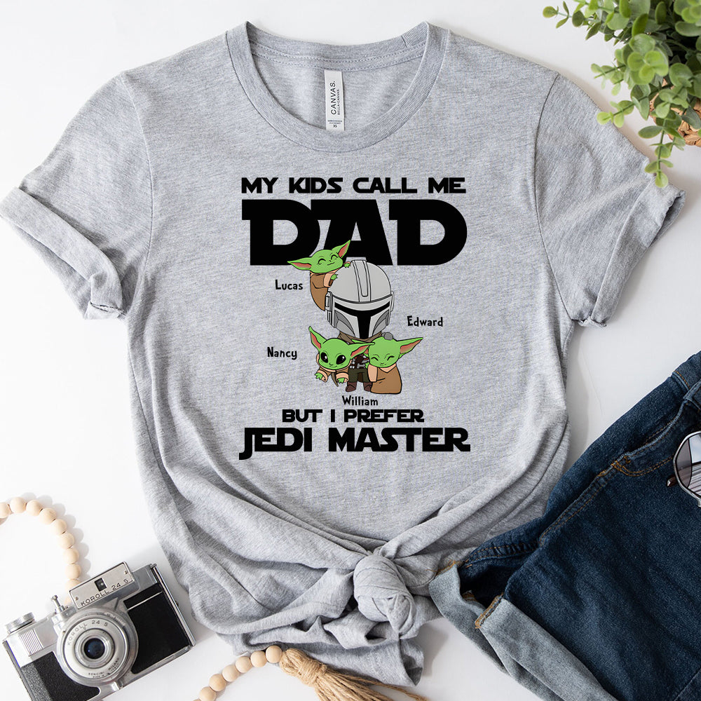 Best Dad In The Galaxy Any Title - Personalized The Force T-shirt And Hoodie