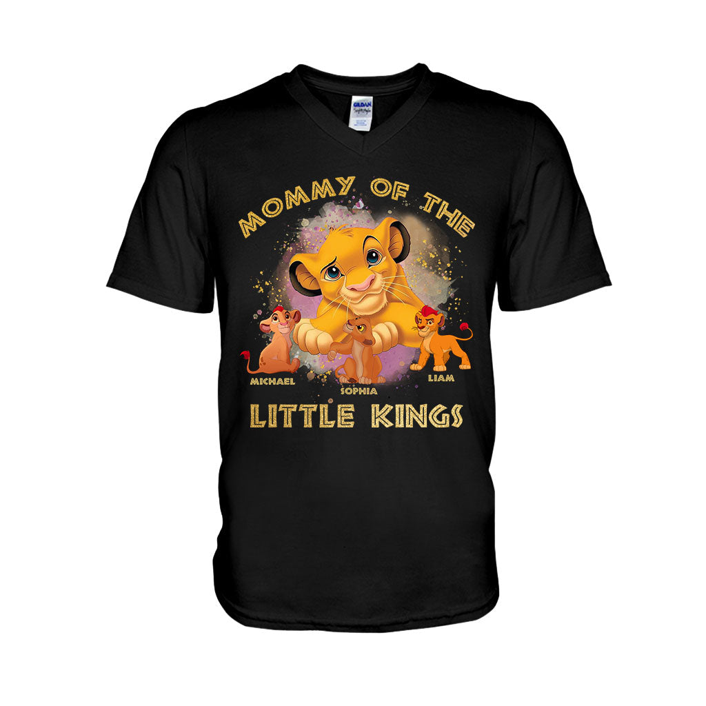 Mommy Of The Little Kings - Personalized Mouse T-shirt And Hoodie