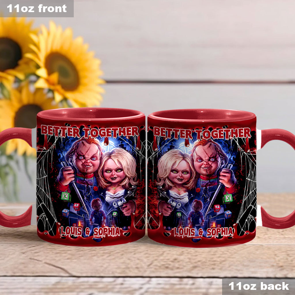 Better Together - Personalized Accent Mug