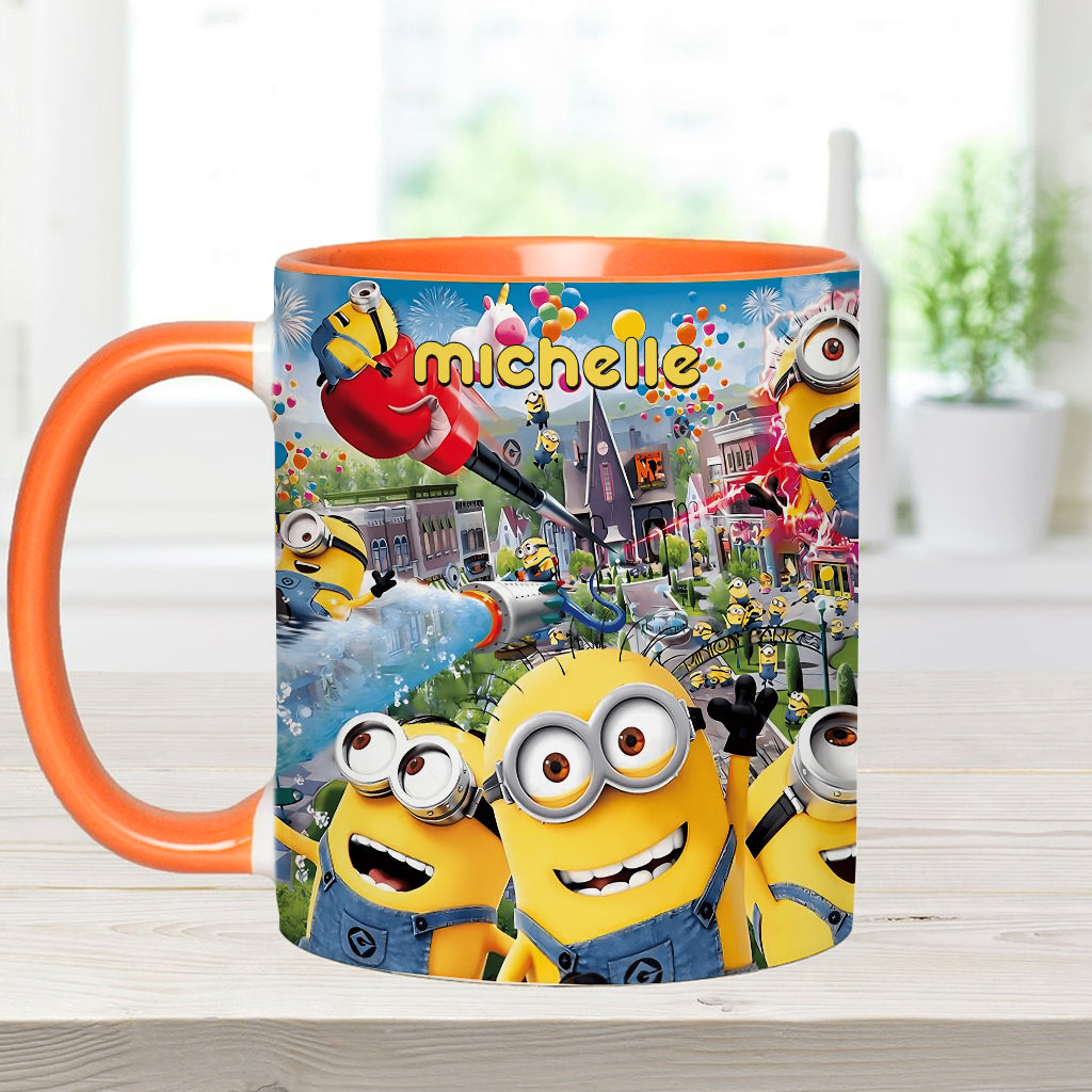 Having Fun - Personalized Accent Mug