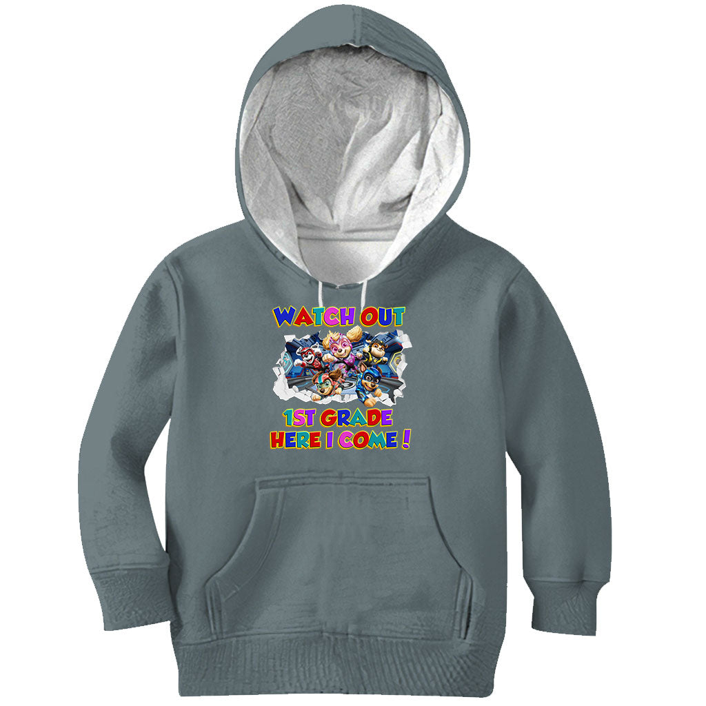 Watch Out Here I Come - Personalized Kid Kid T-Shirt