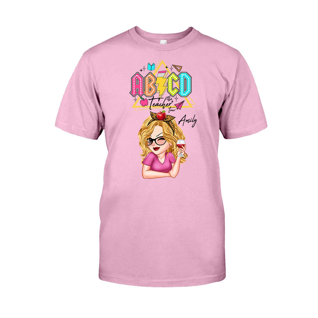 The Teacher Tour - Personalized Teacher T-shirt And Hoodie