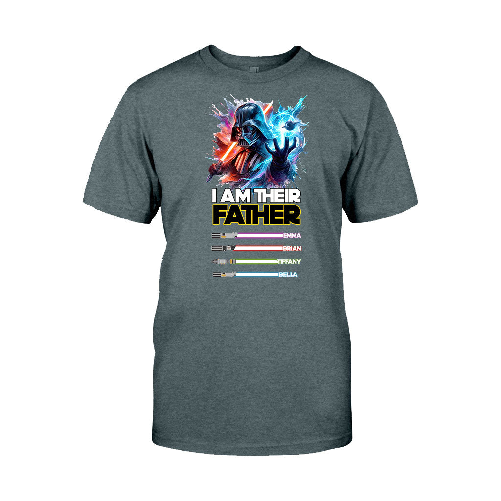 I Am Their Father - Personalized The Force T-shirt And Hoodie