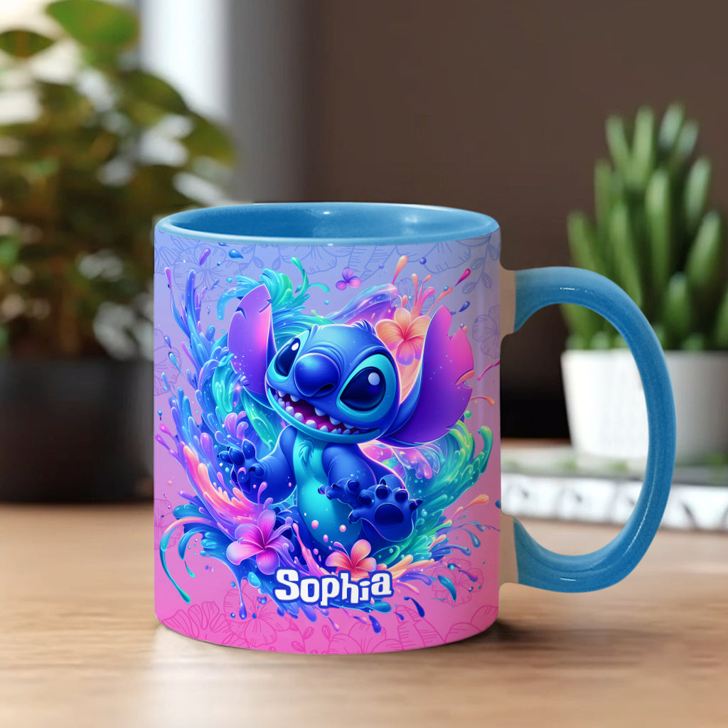 Ohana Means Family - Personalized Ohana Accent Mug