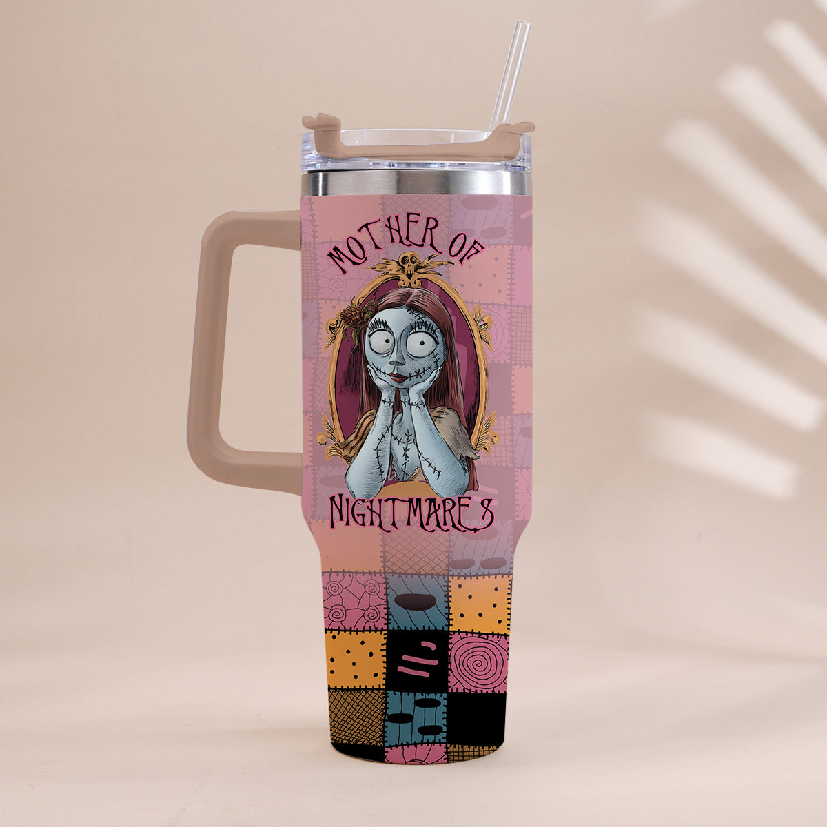 Mother Of Nightmares - Personalized Nightmare Tumbler With Handle
