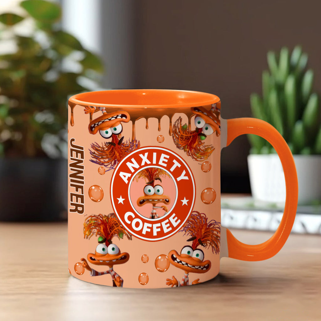 Emotional Coffee - Personalized Accent Mug