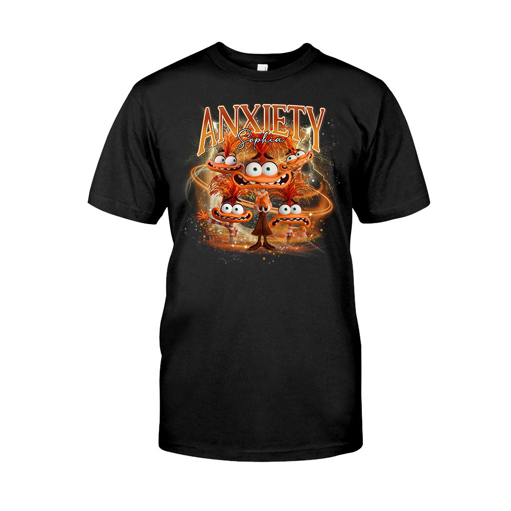 Vintage Bootleg Style Emotions - Personalized T-shirt And Hoodie