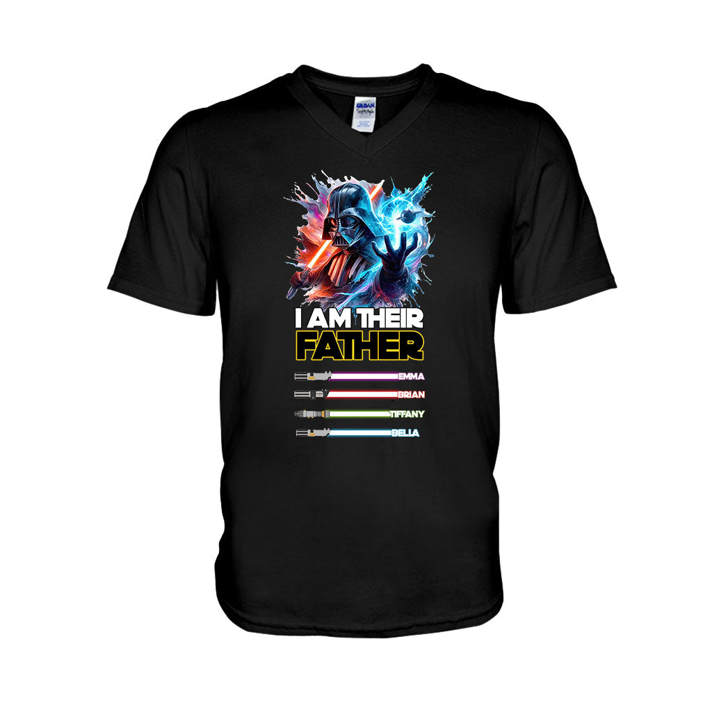 I Am Their Father - Personalized The Force T-shirt And Hoodie