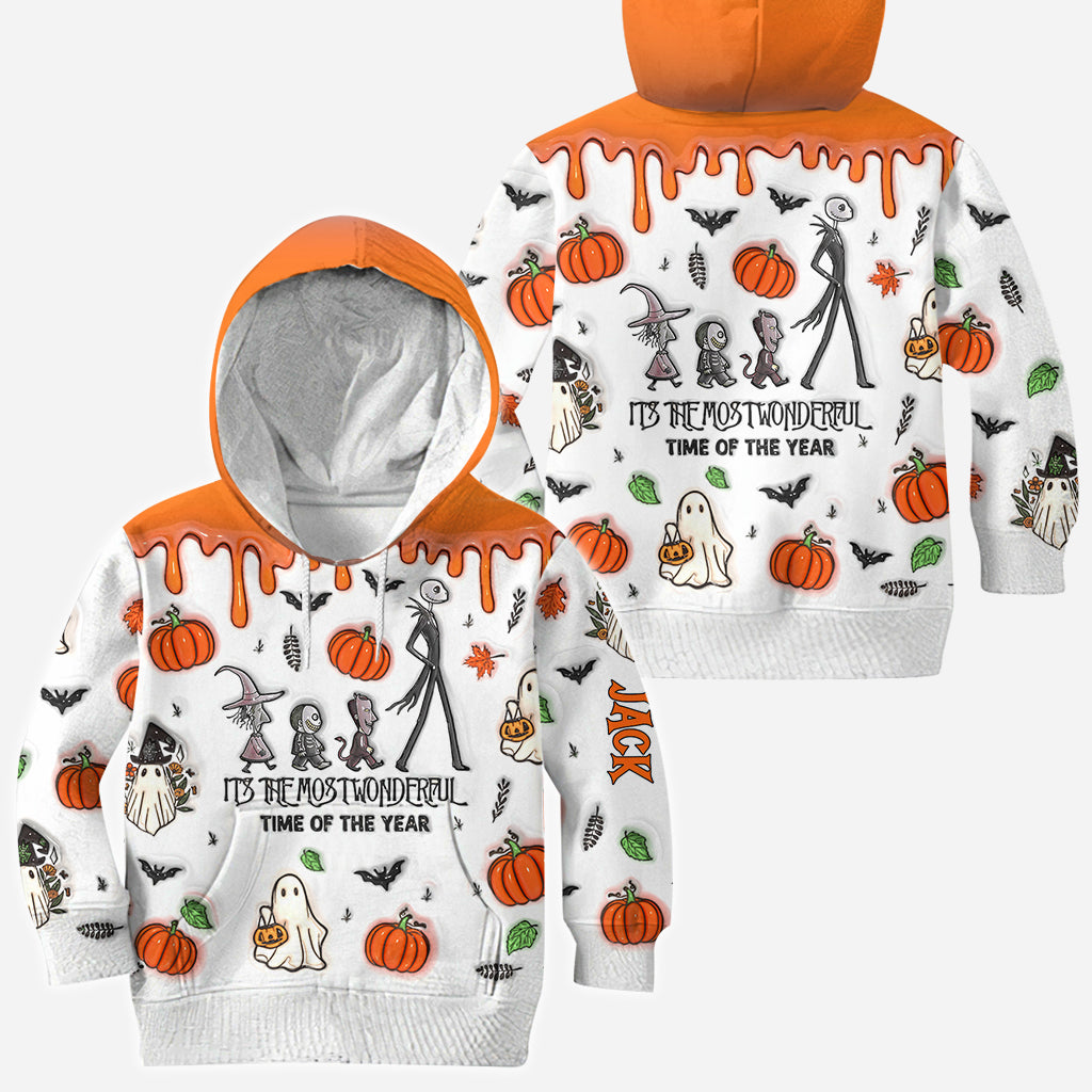 It's The Most Wonderful Time Pumpkin King - Personalized Nightmare All Over Shirt