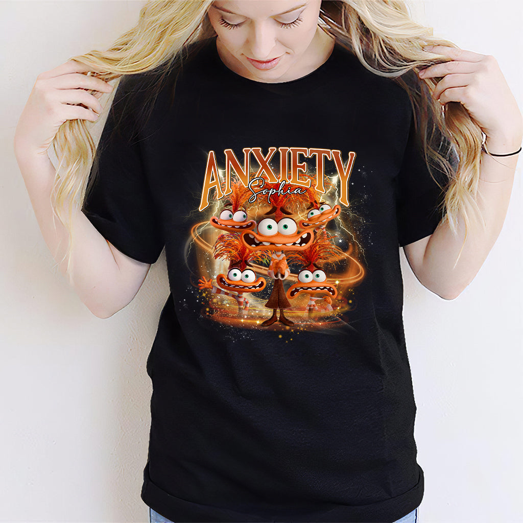 Vintage Bootleg Style Emotions - Personalized T-shirt And Hoodie