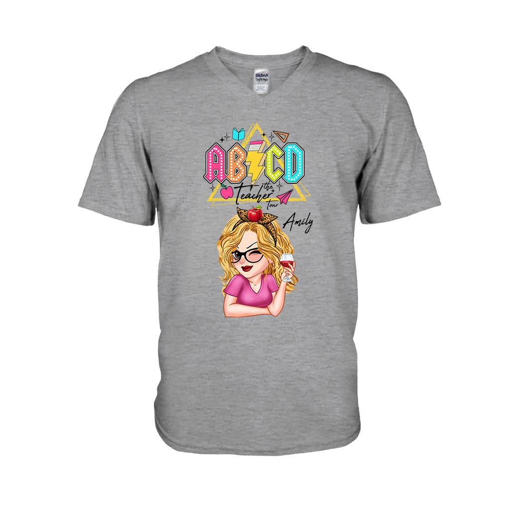 The Teacher Tour - Personalized Teacher T-shirt And Hoodie