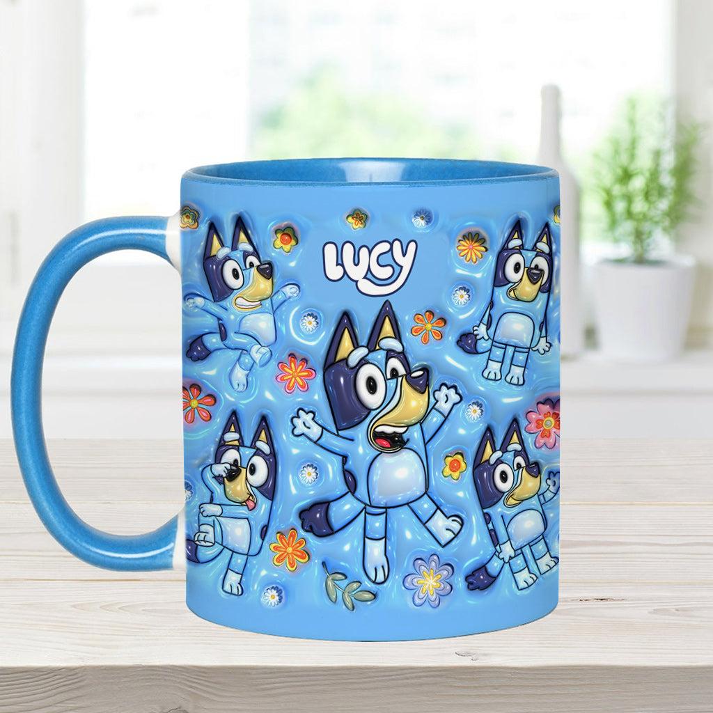 Cool Dog - Personalized Mouse Accent Mug