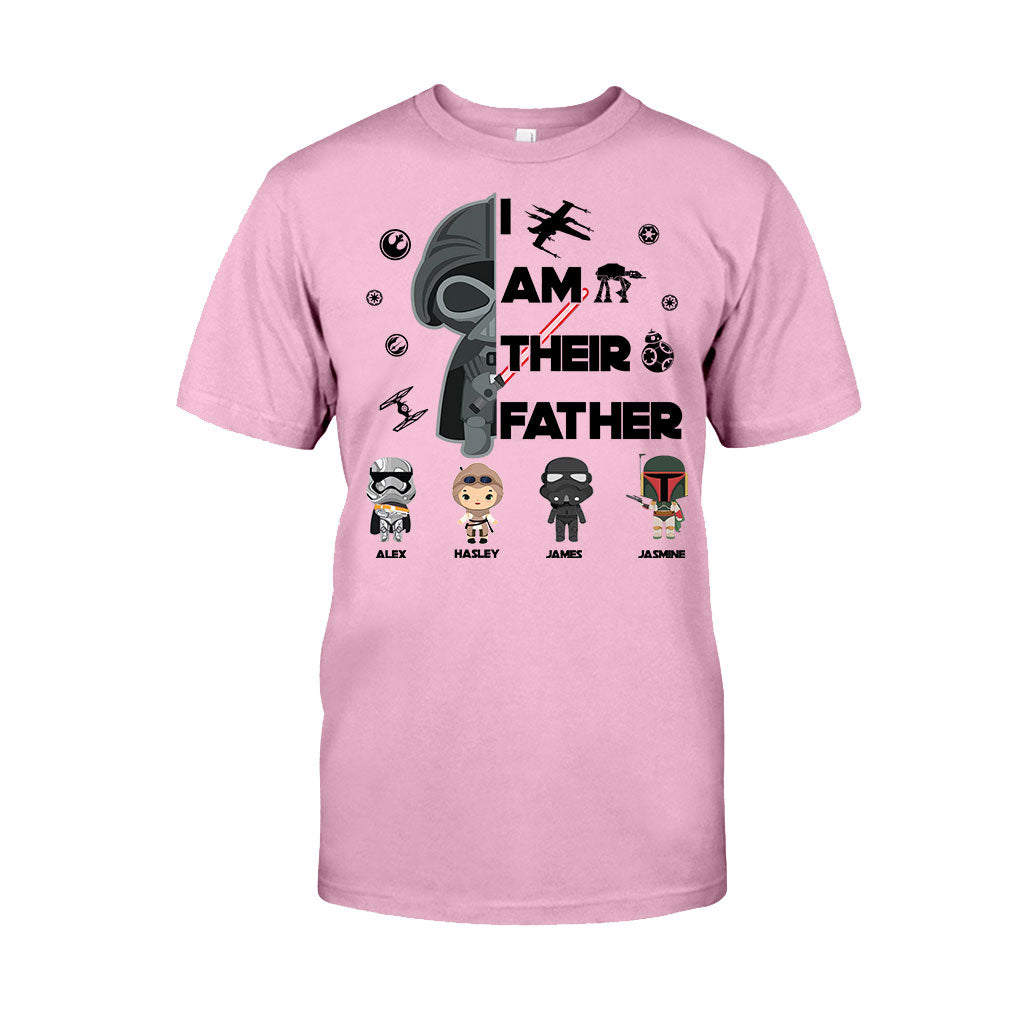 I Am Their Father - Personalized The Force T-shirt And Hoodie