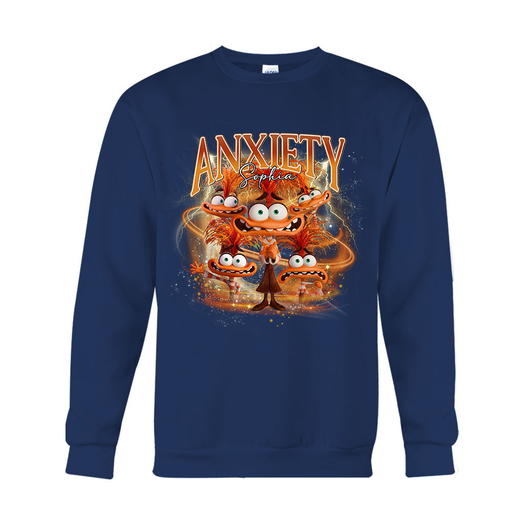 Vintage Bootleg Style Emotions - Personalized T-shirt And Hoodie