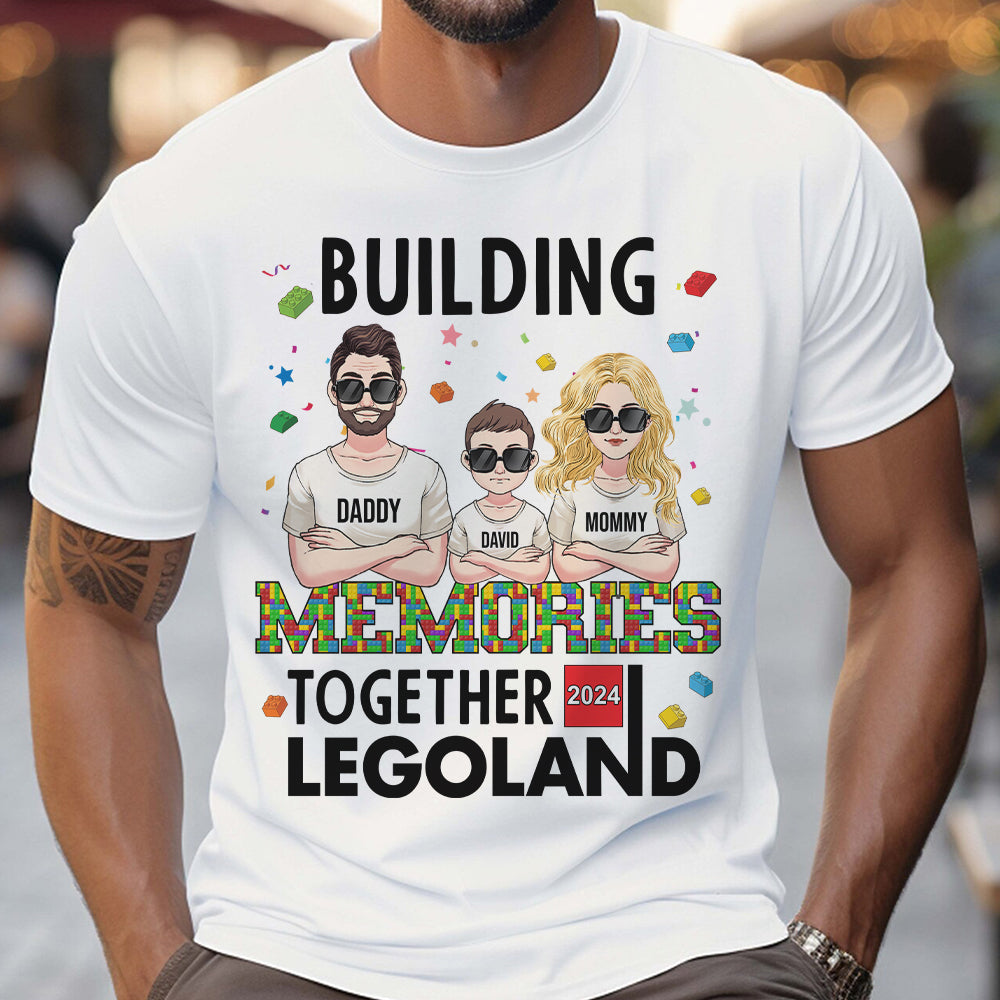 Building Memories Together - Personalized T-shirt And Hoodie