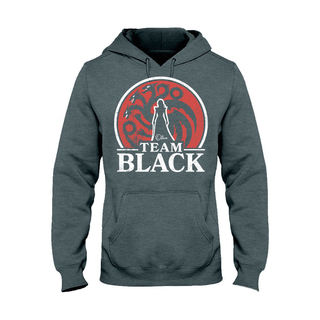 Team Black Vs Team Green - Personalized Thrones Game T-shirt And Hoodie