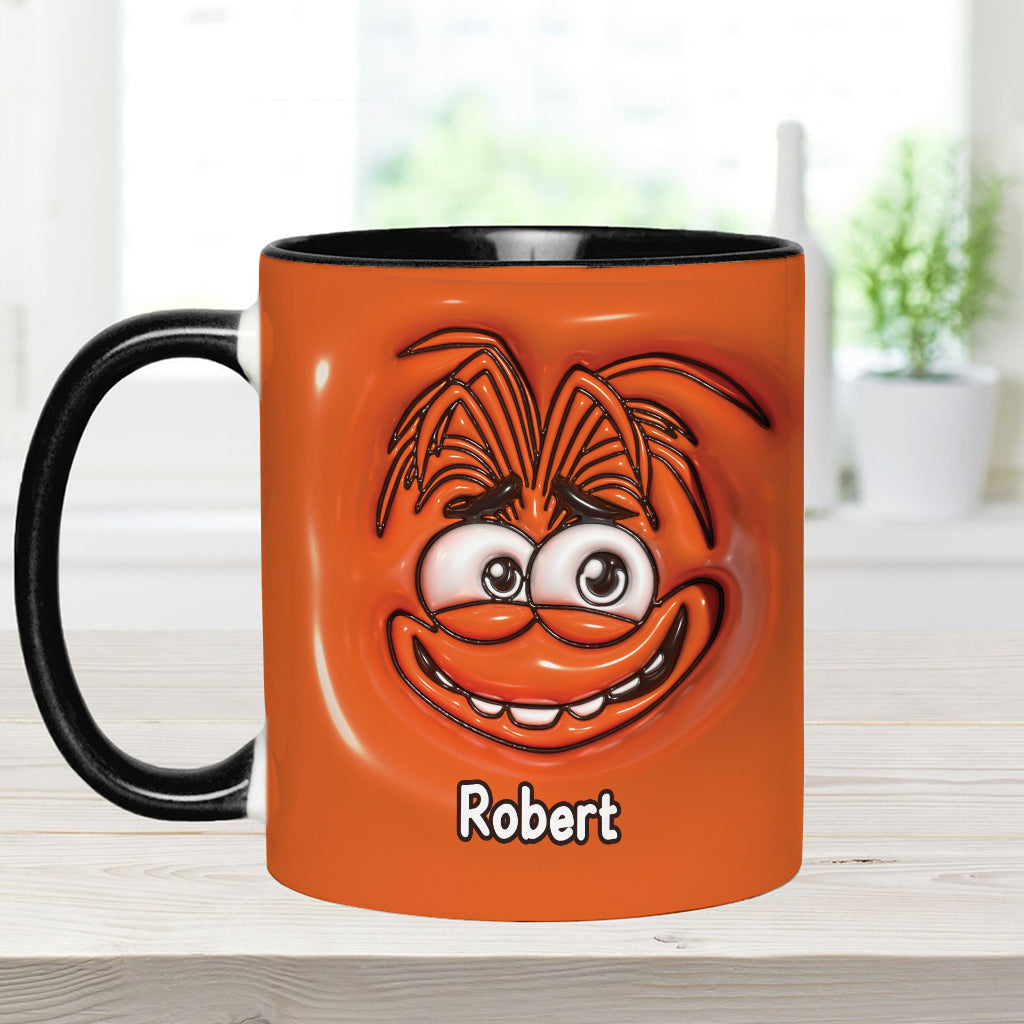 It's Okay To Feel All The Feels - Personalized Accent Mug