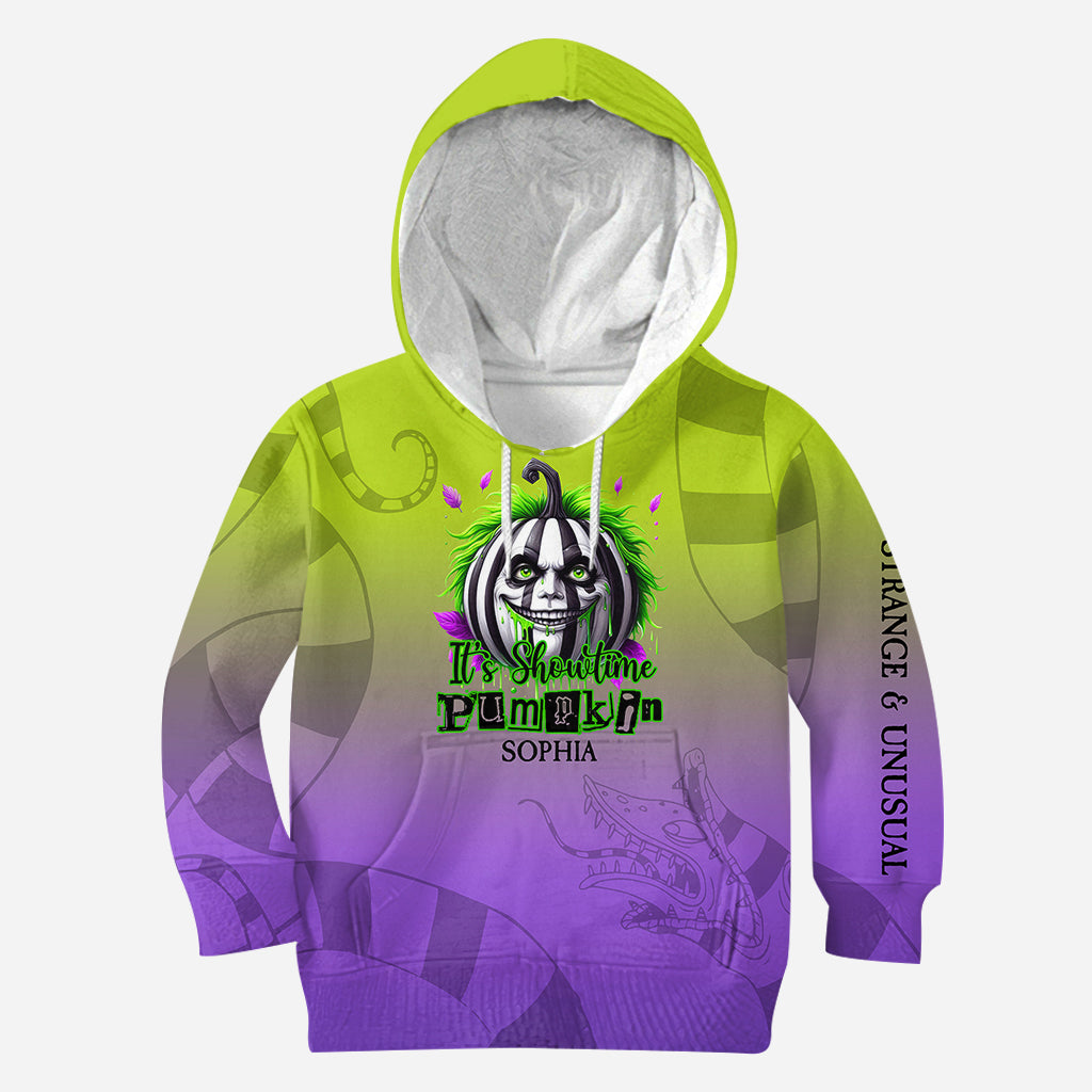 It's Show Time Pumpkin - Personalized All Over Shirt