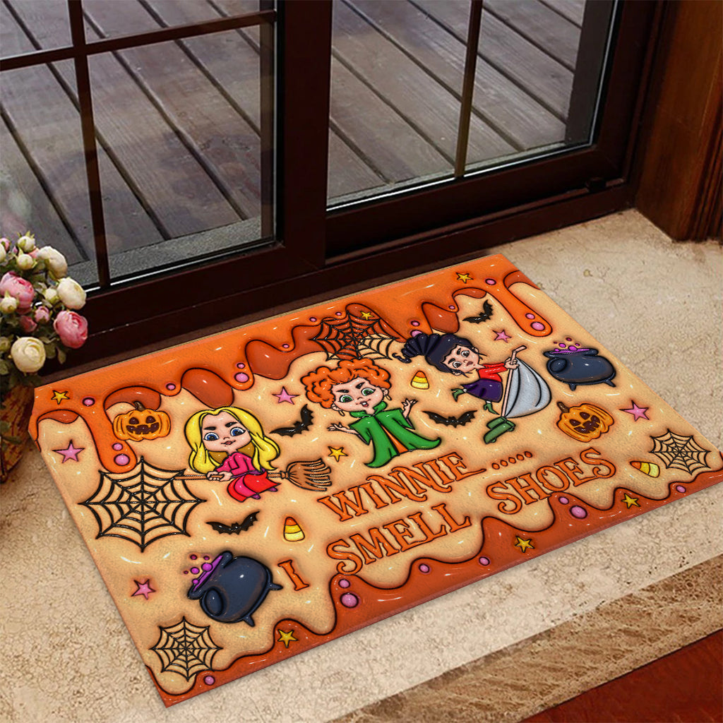 I Smell Shoes - Three Witches Doormat