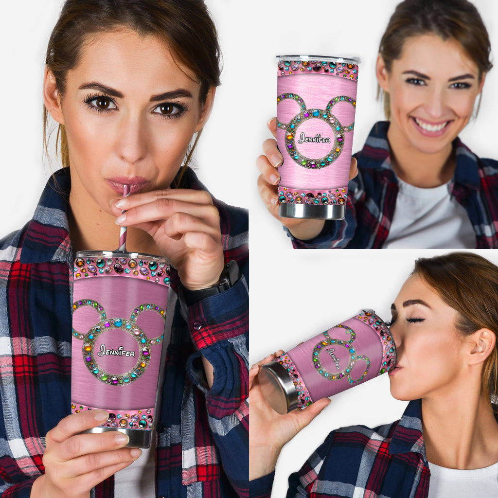 Magic Pink - Personalized Mouse Tumbler