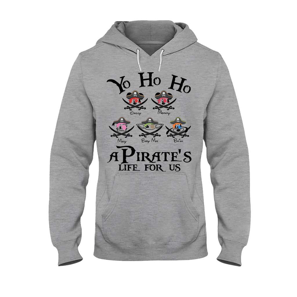 Yo Ho Ho Pirates Life For Us Family - Personalized Cruising T-shirt And Hoodie