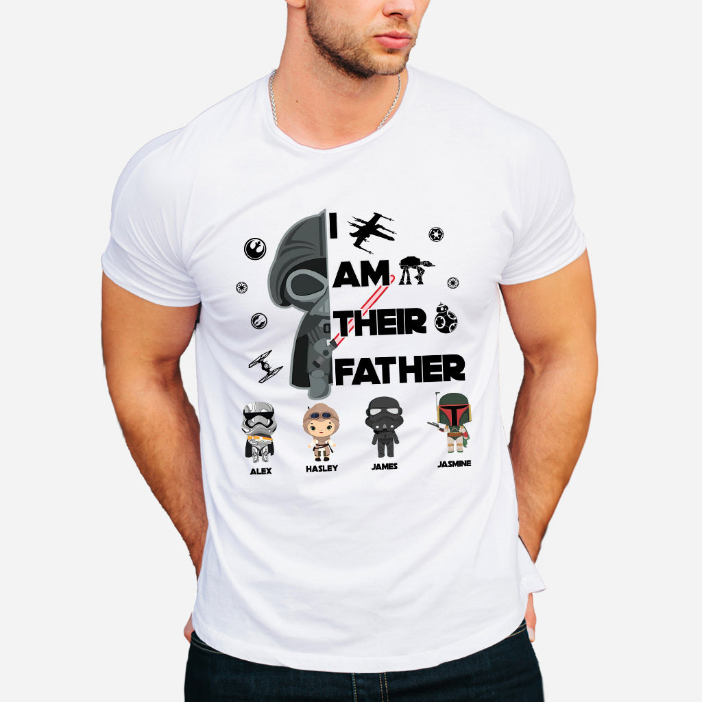I Am Their Father - Personalized The Force T-shirt And Hoodie