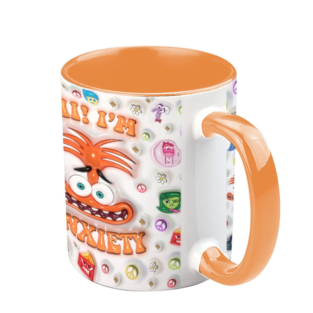 Hi! We Are Emotions - Personalized Accent Mug