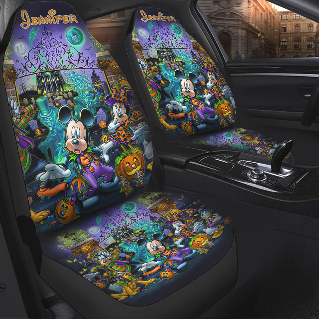 Welcome Foolish Mortals - Personalized Mouse Seat Covers