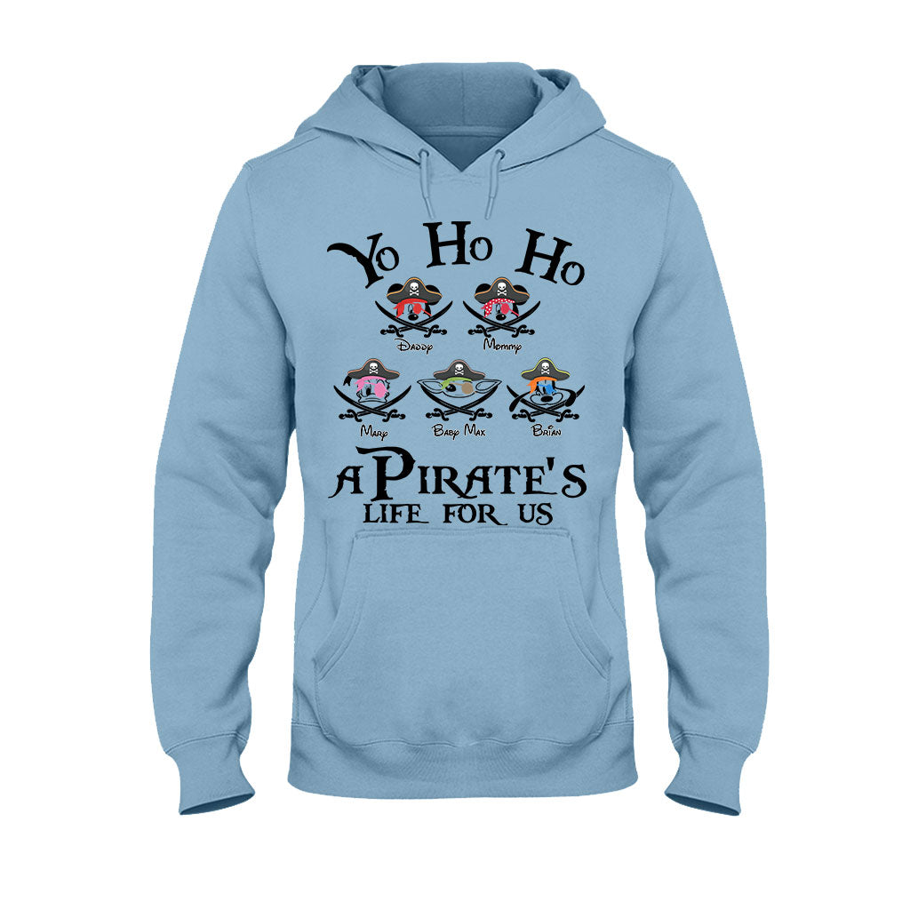 Yo Ho Ho Pirates Life For Us Family - Personalized Cruising T-shirt And Hoodie