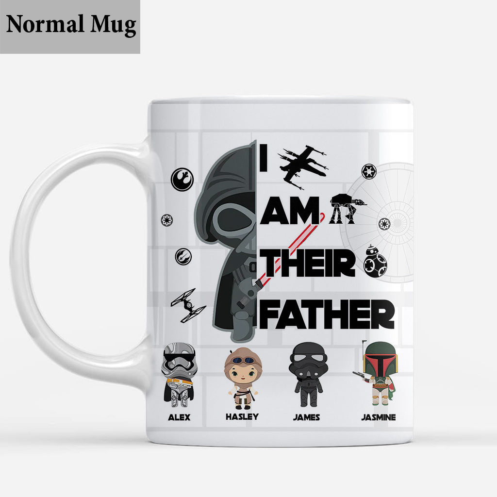 I Am Their Father - Personalized The Force Mug