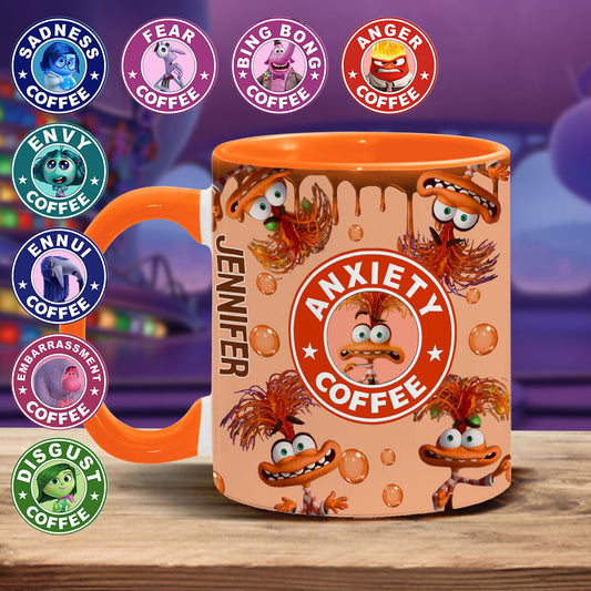 Emotional Coffee - Personalized Accent Mug